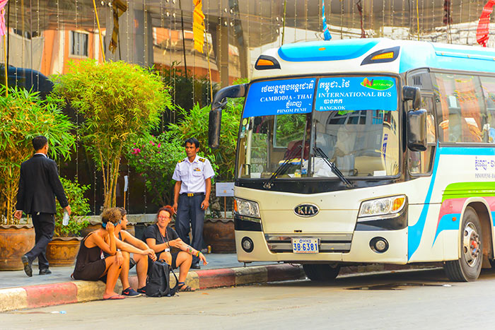 Bus Phnom Penh to Siem Reap