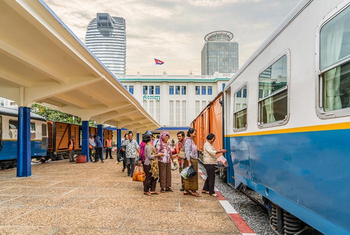 Train Phnom Penh to Sihanoukville