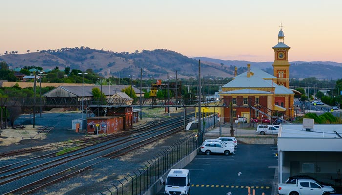 Albury to Canberra by Train